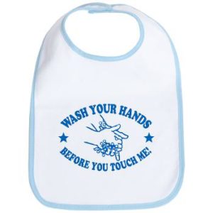 Wash Your Hands Before You Touch Me! Baby Gift - Peace Wings Apparel